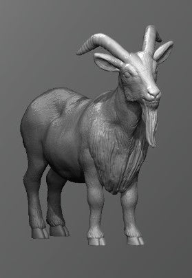 Dungeons & Dragons Goat Miniature