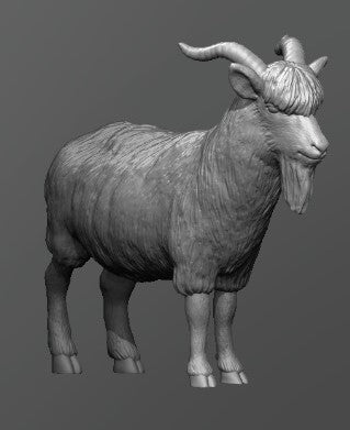 Dungeons & Dragons Goat Miniature