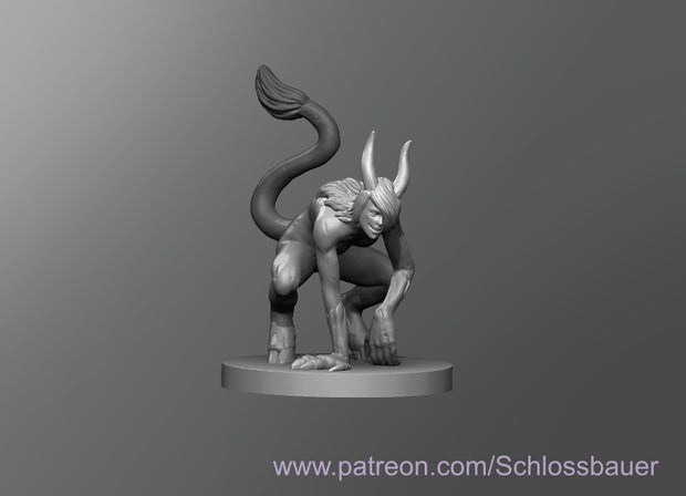 Dungeons & Dragons Goat Spawn Miniature