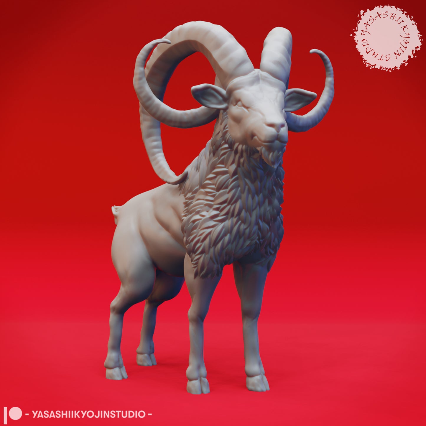 Dungeons & Dragons Giant Goat Miniature