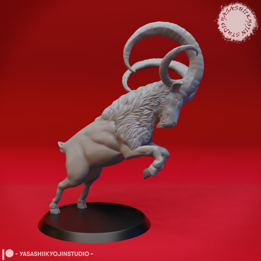 Dungeons & Dragons Giant Goat Miniature