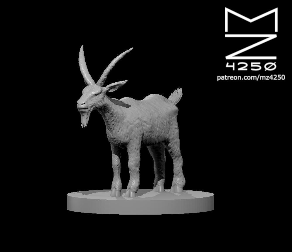 Dungeons & Dragons Goat Miniature