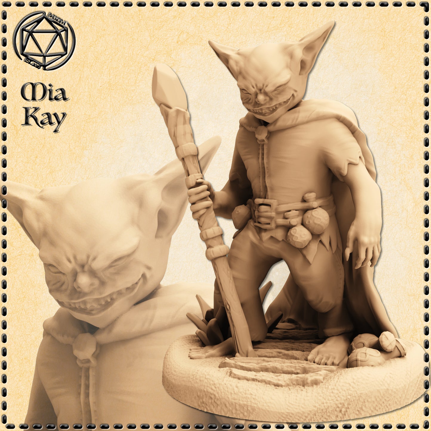 Dungeons & Dragons Goblin Caster Miniature