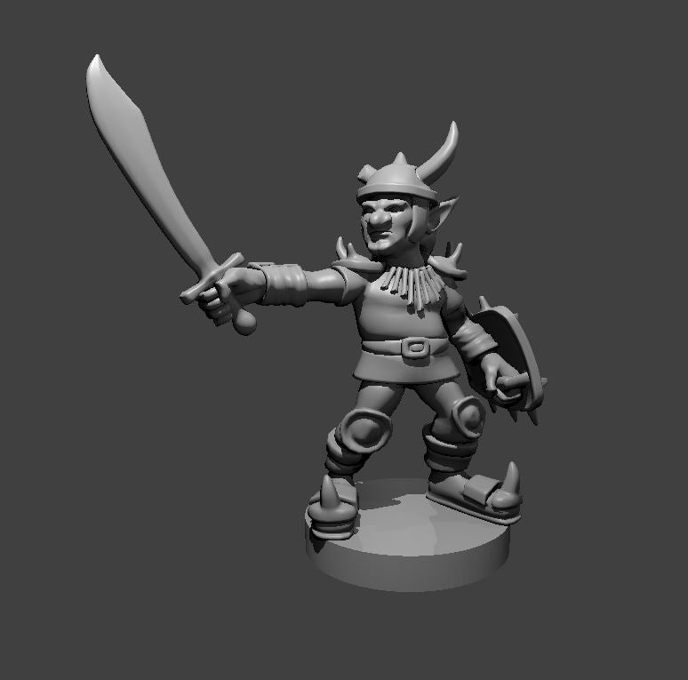 Dungeons & Dragons Goblin Chief Miniature