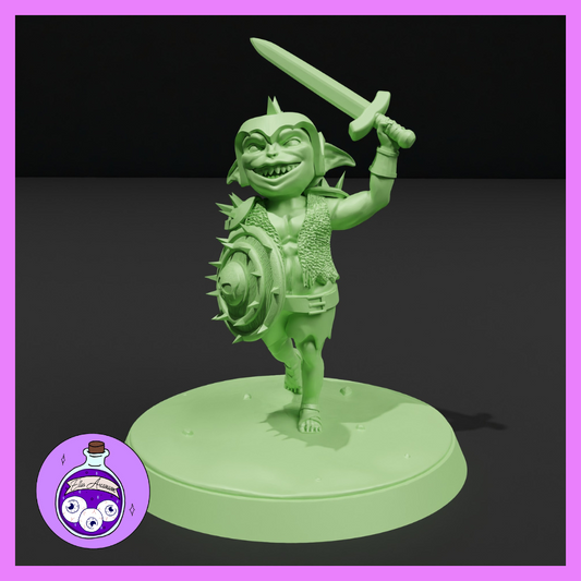 Dungeons & Dragons Goblin Fighter Miniature