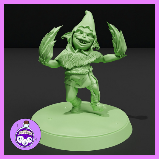 Dungeons & Dragons Goblin Fire Mage Miniature