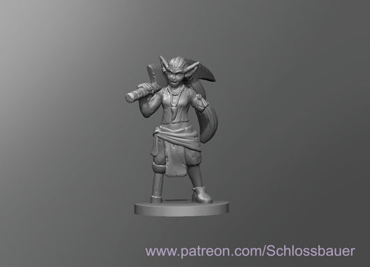 Dungeons & Dragons Goblin female Miniature