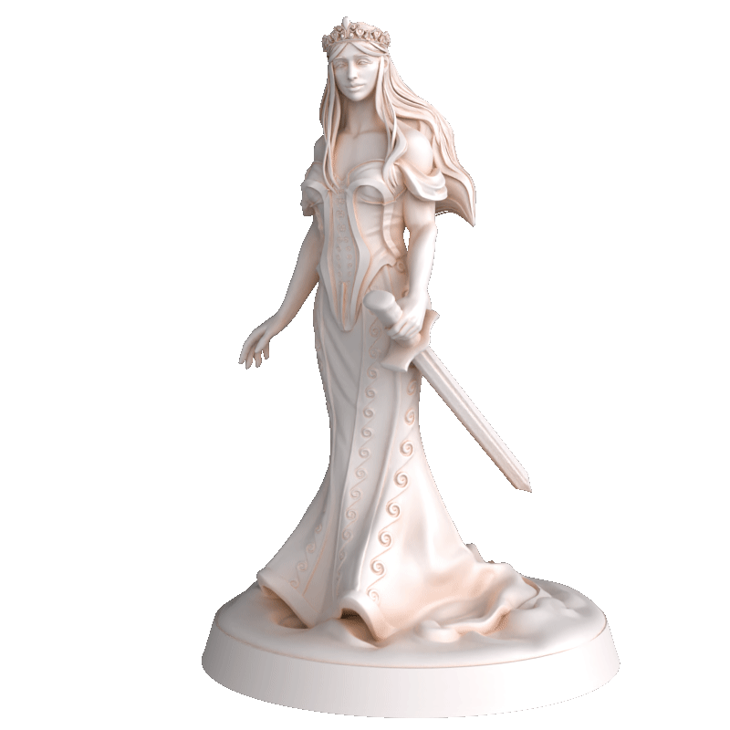 Dungeons & Dragons Goddess of Virtue Miniature