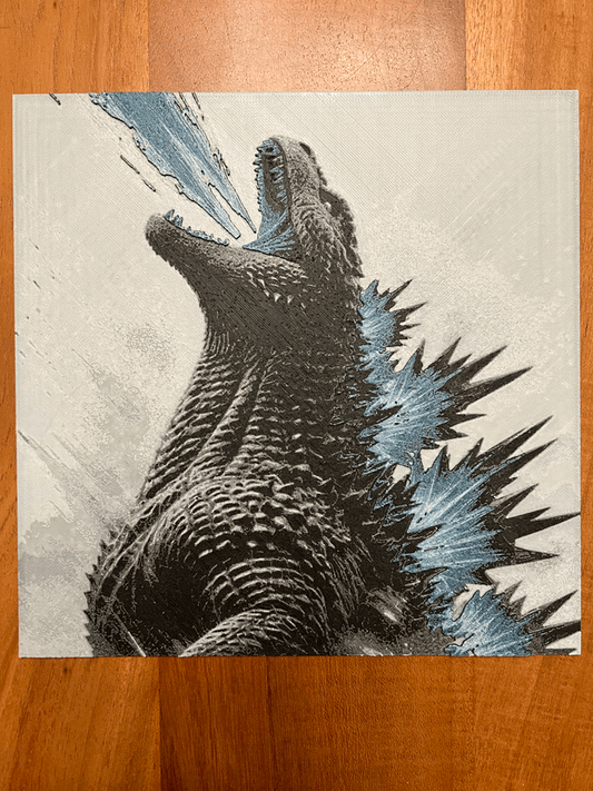 Godzilla Using Atomic Breath