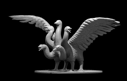 Dungeons & Dragons Goose Hydra Miniature