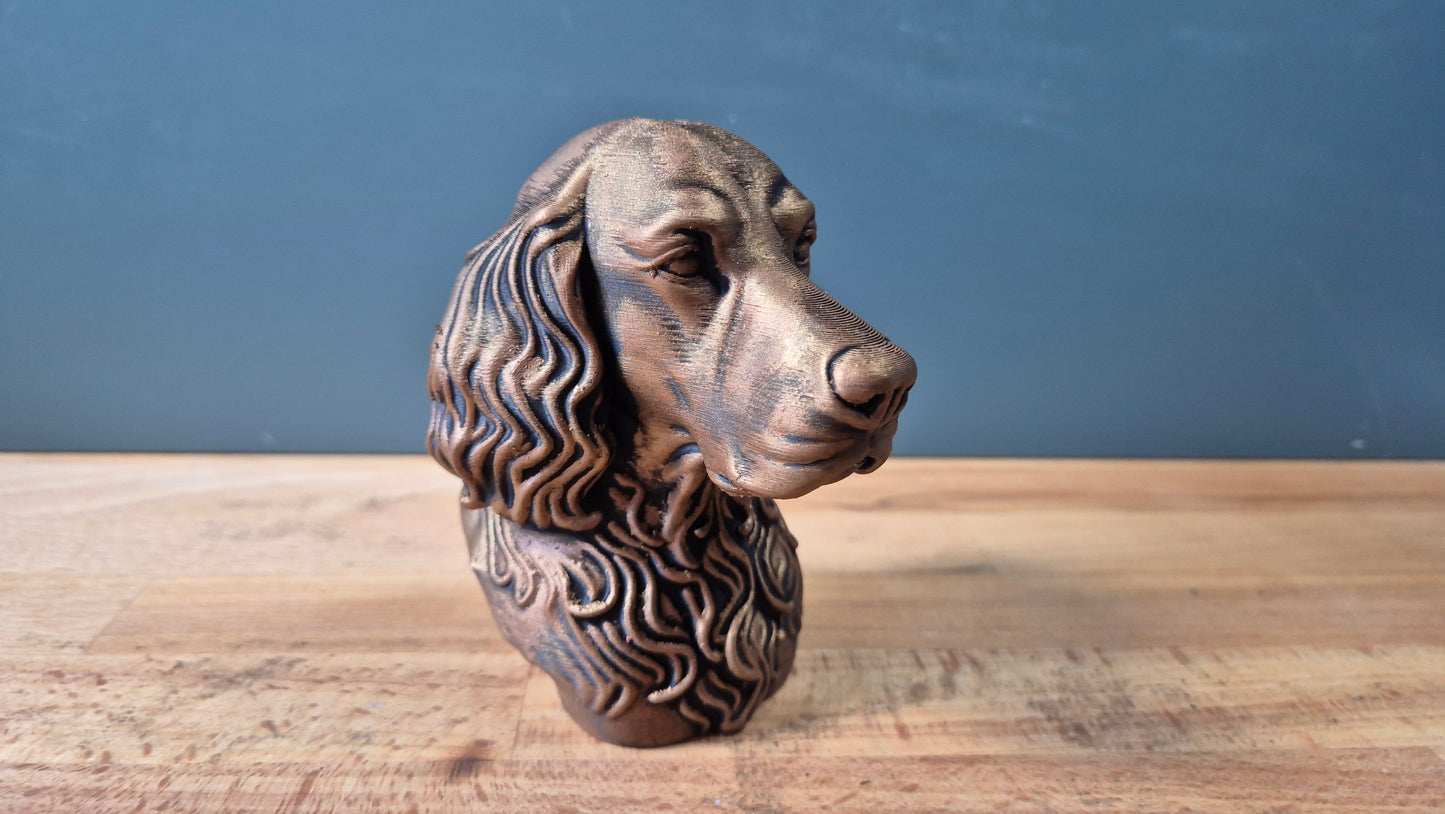Gordon Setter Bust