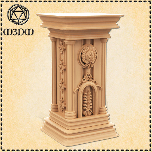 Dungeons & Dragons Gothic Pedestal Miniature