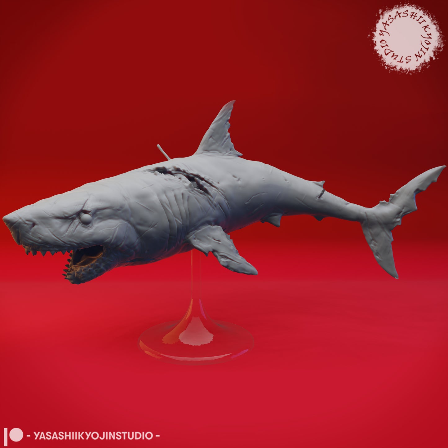 Dungeons & Dragons Great White Shark Miniature