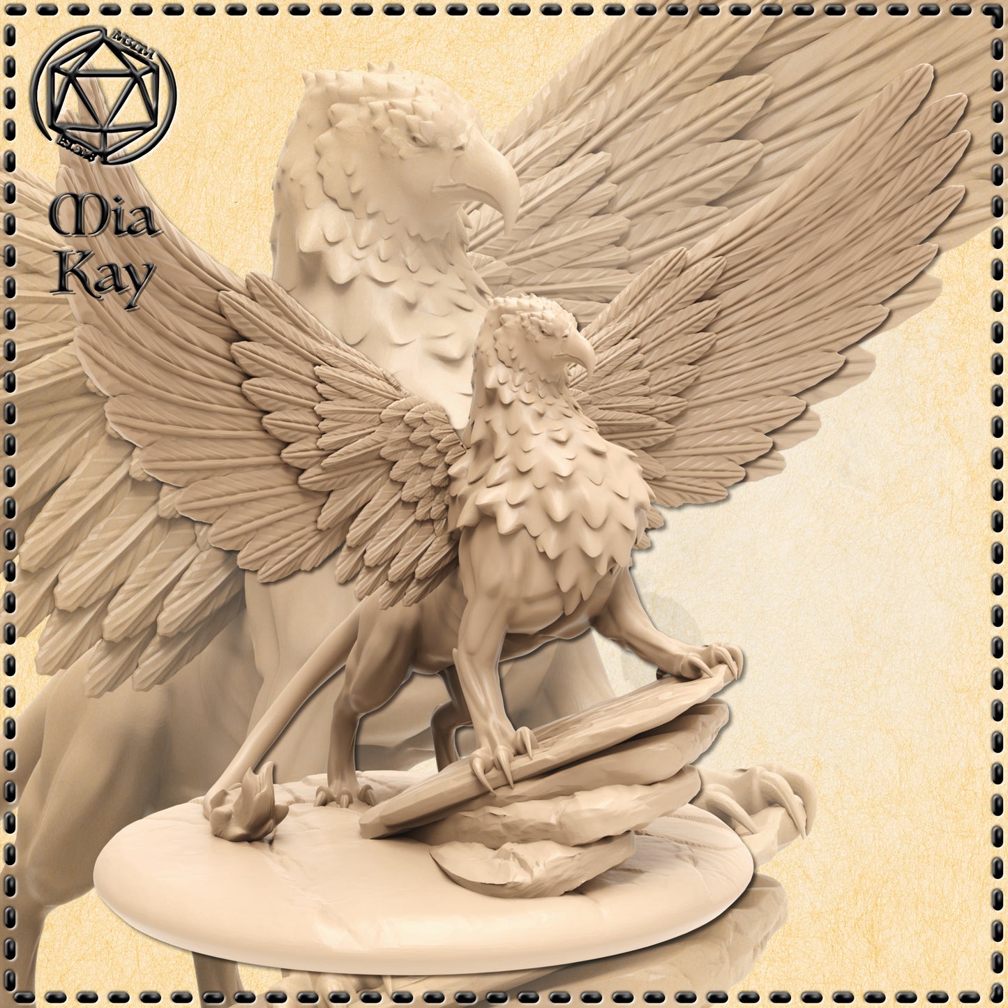 Dungeons & Dragons Gryphon Miniature