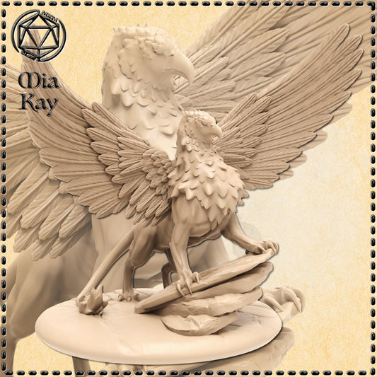 Dungeons & Dragons Gryphon Miniature