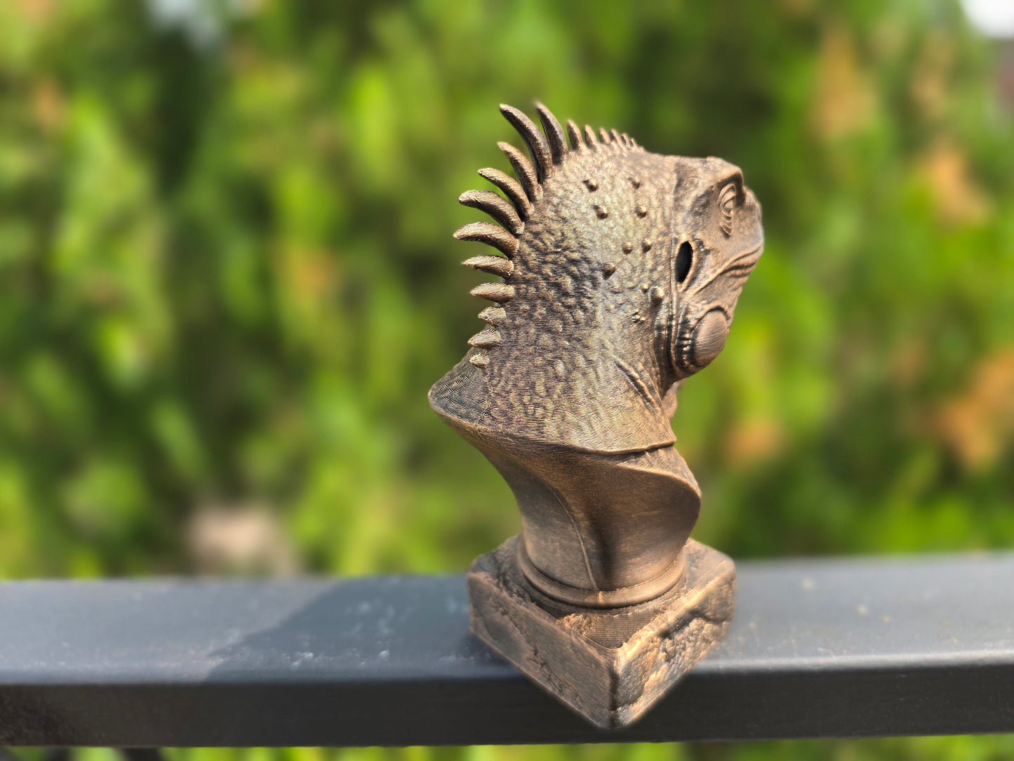 Horned Lizard Bust