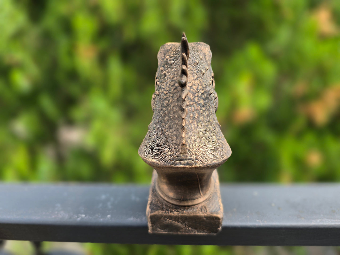 Horned Lizard Bust