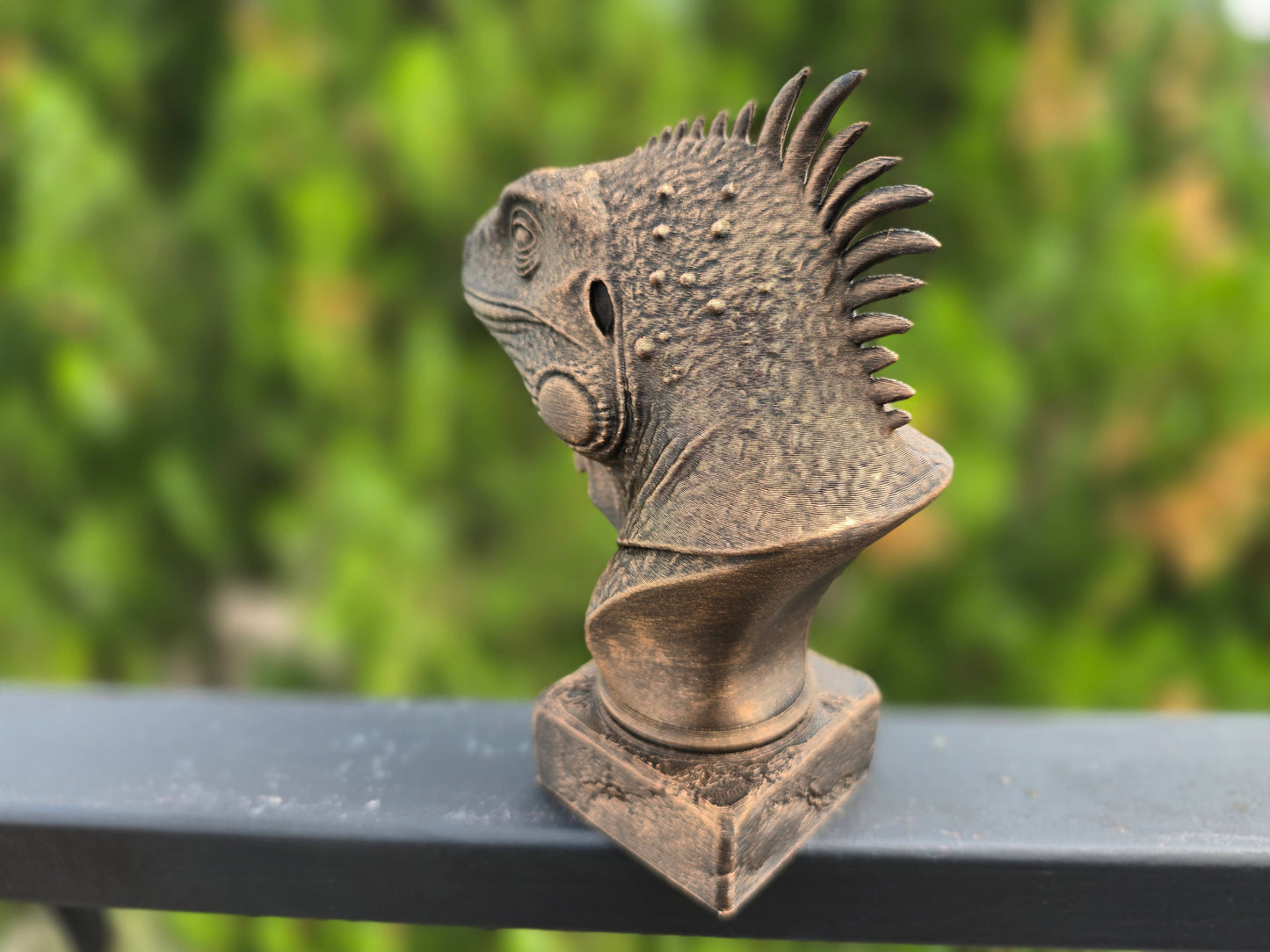 Horned Lizard Bust