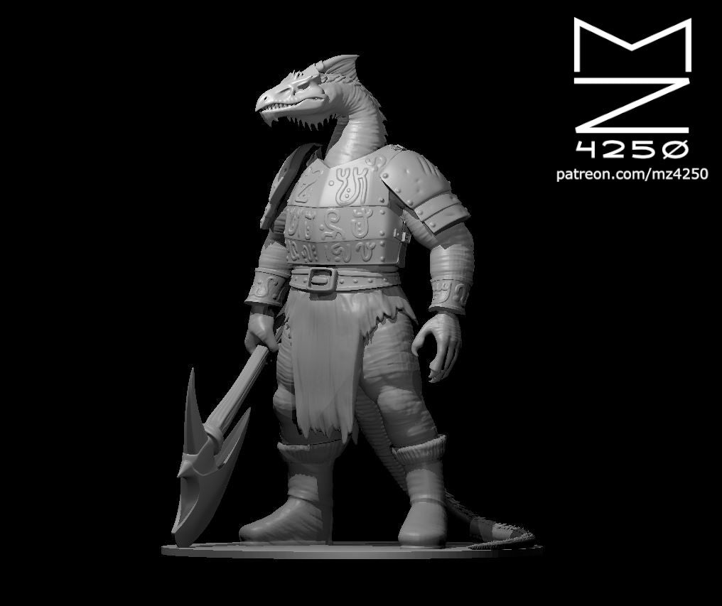 Dungeons & Dragons Half Dragon Frost Giant Miniature
