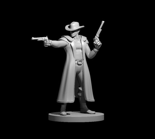 Dungeons & Dragons Half Orc Gunslinger Miniature