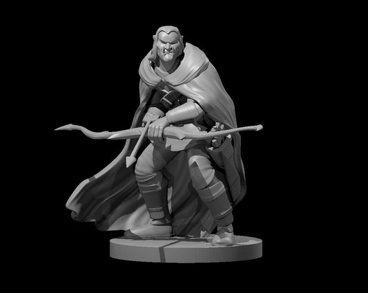 Dungeons & Dragons Half Orc Male Ranger Miniature