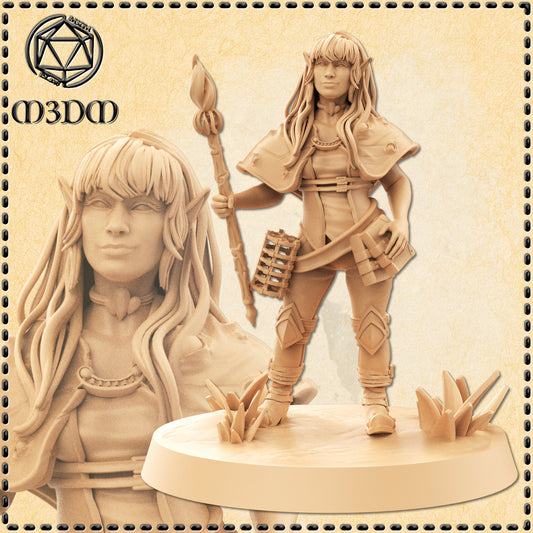 Dungeons & Dragons Halfling Warlock Miniature