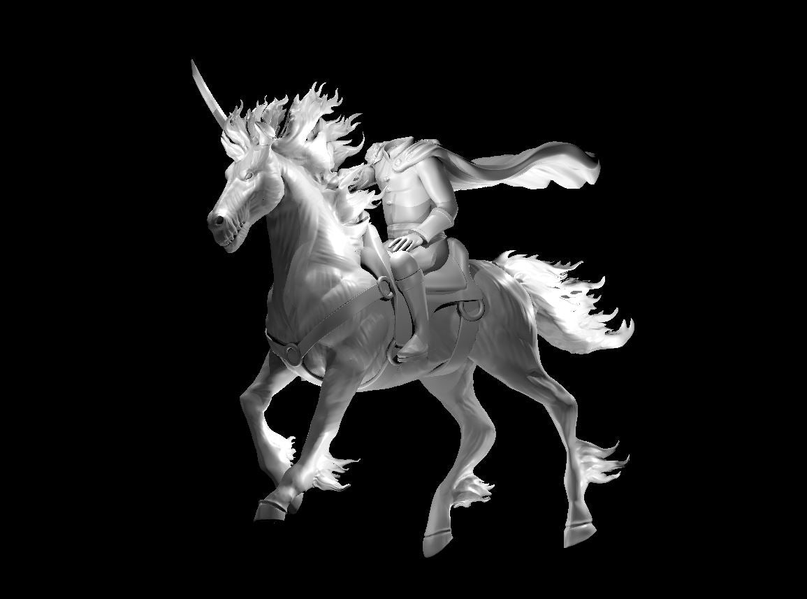Dungeons & Dragons Headless Horseman Miniature