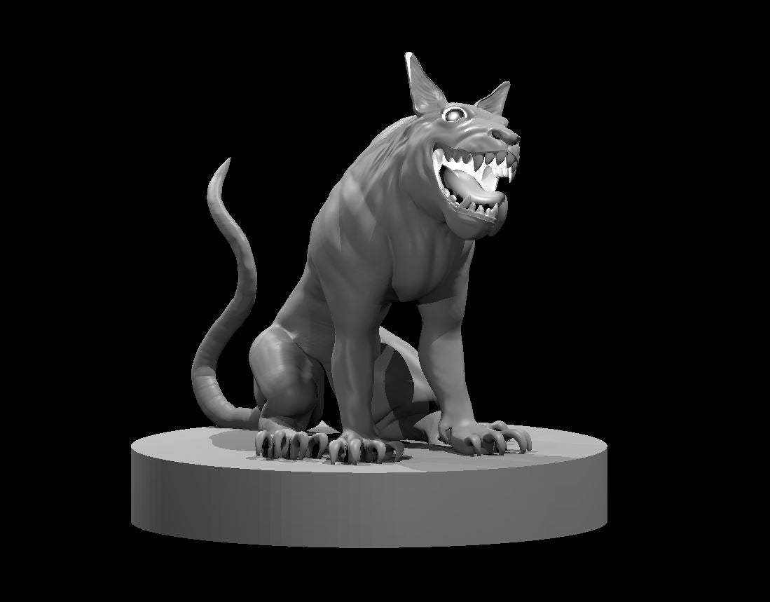 Dungeons & Dragons Hell Hound Puppy Miniature