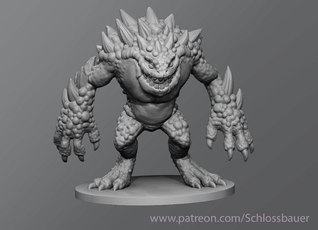 Dungeons & Dragons Hezrou Miniature