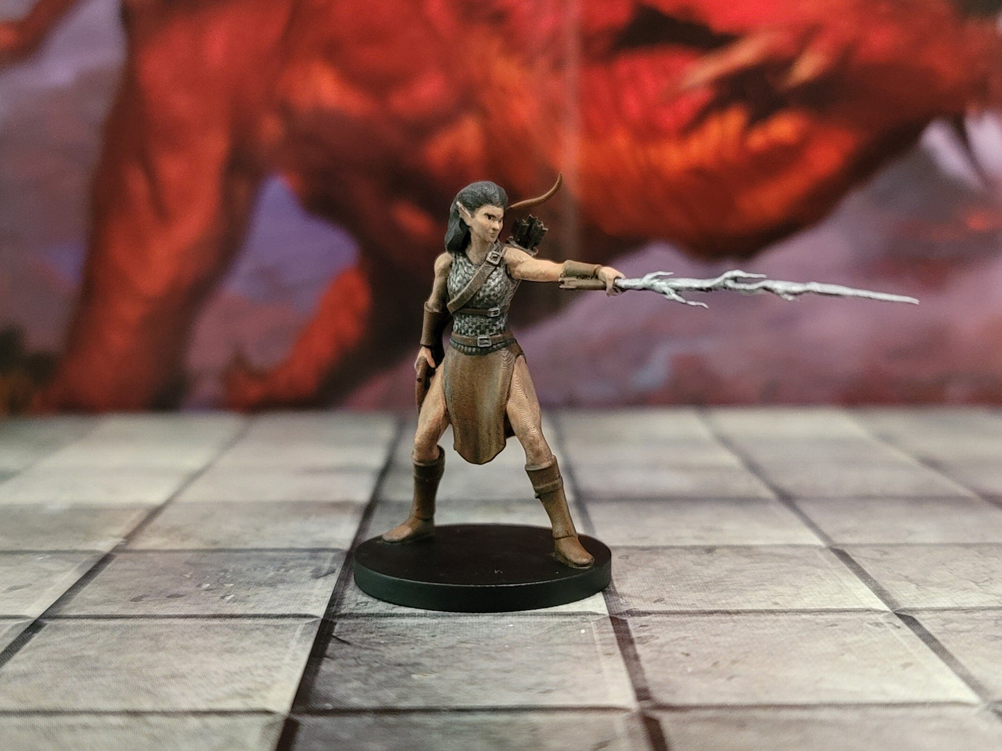 Dungeons & Dragons Hobgoblin Female Fighter Miniature