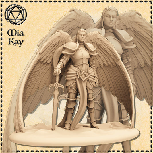 Dungeons & Dragons Holy Angelic Paladin Miniature