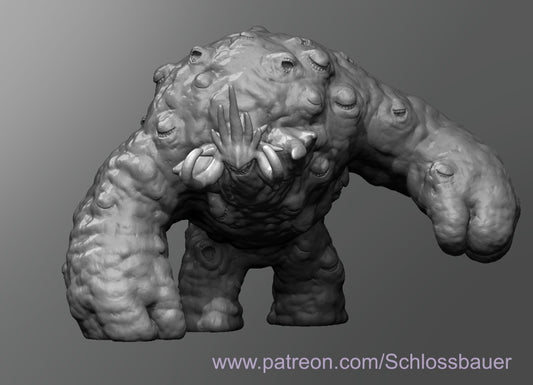 Dungeons & Dragons Huge Snow Golem Miniature