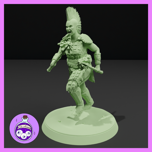 Dungeons & Dragons Human Female Bandit Miniature
