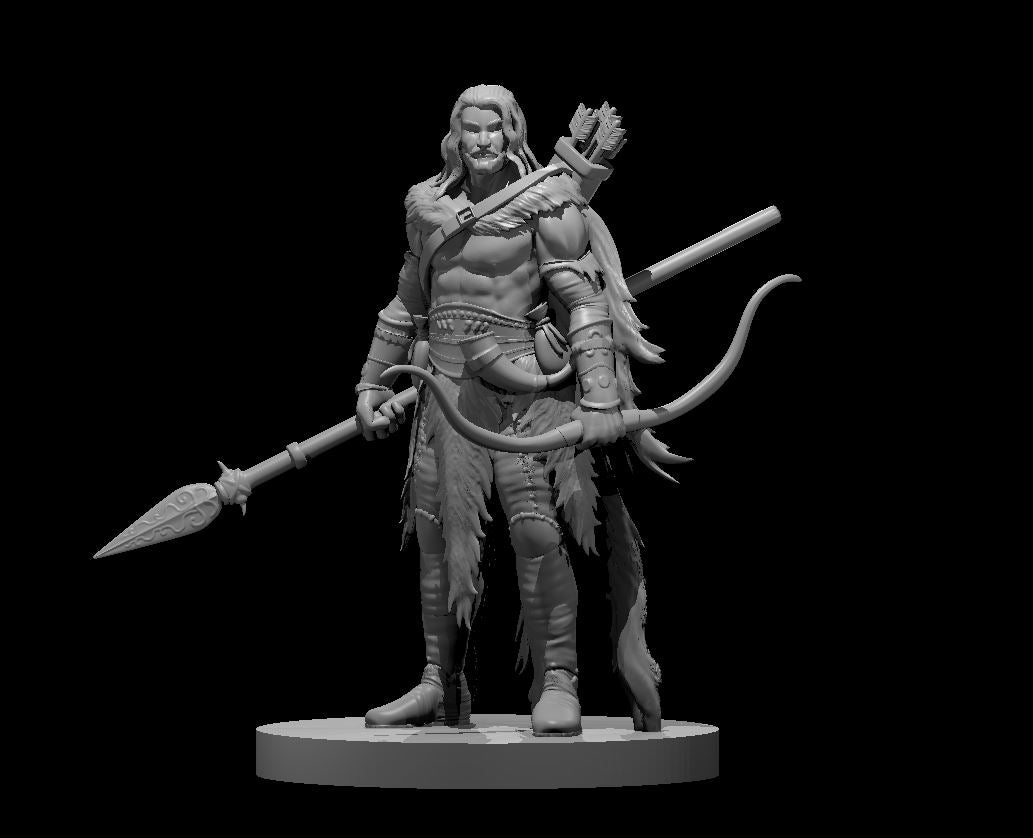 Dungeons & Dragons Human Male Ranger Miniature
