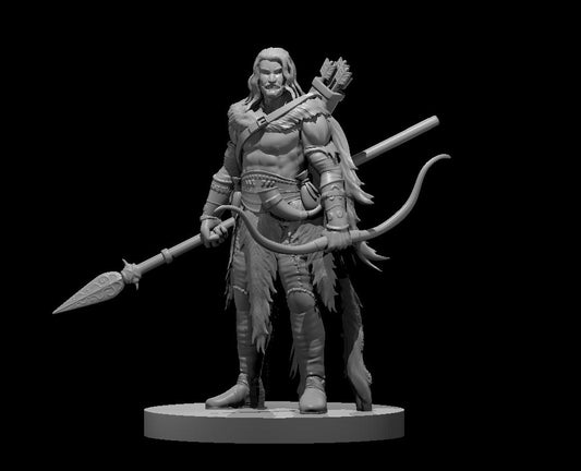 Dungeons & Dragons Human Male Ranger Miniature