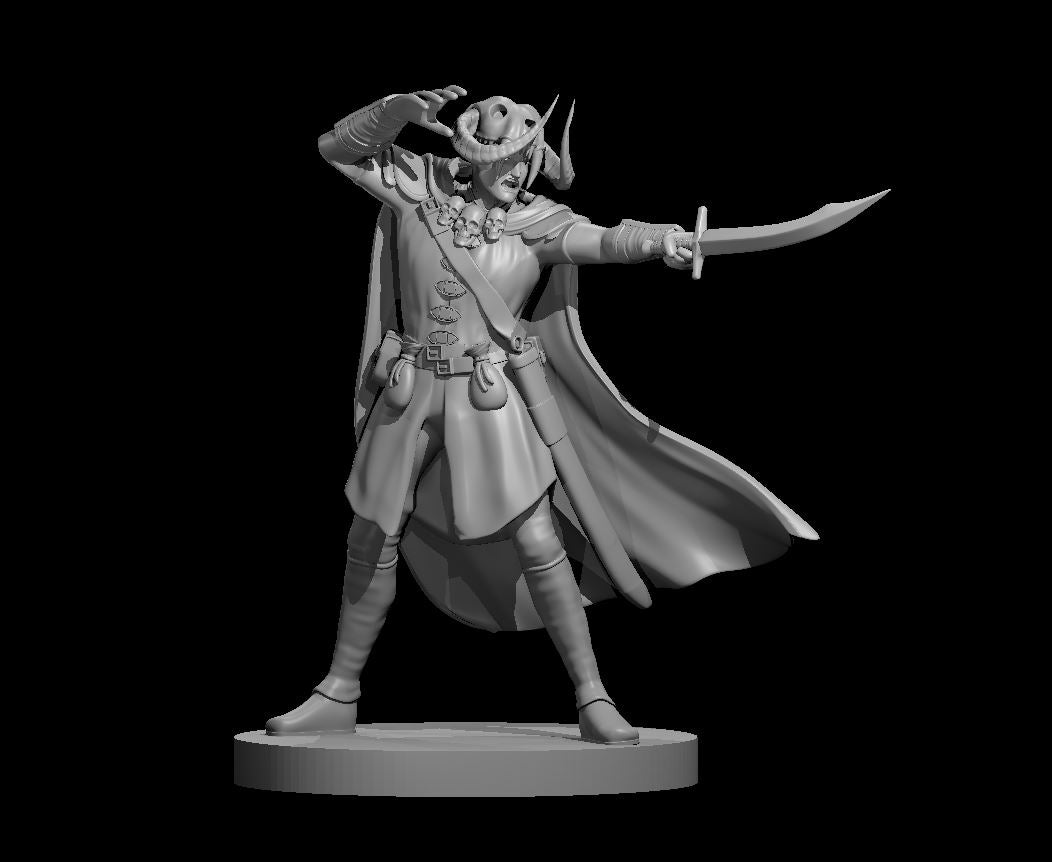 Dungeons & Dragons Human Male Warlock of the Fiend Miniature