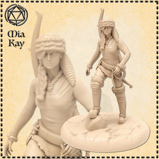 Dungeons & Dragons Human Trapper Miniature