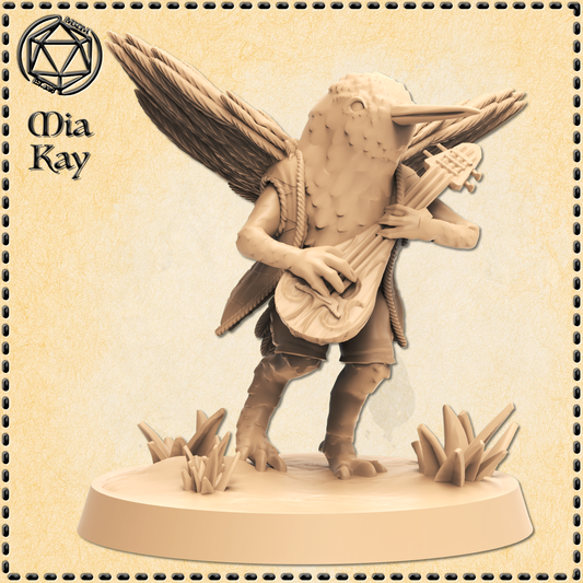 Dungeons & Dragons Hummingbird Bard Miniature