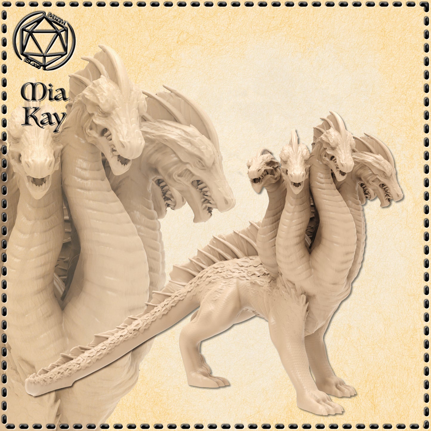 Dungeons & Dragons Hydra Miniature
