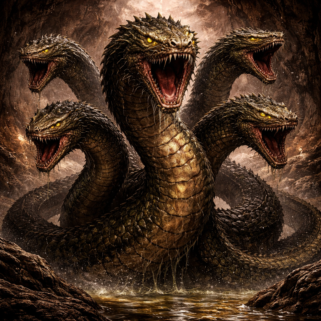 Hydra – Hueforge Fan Art