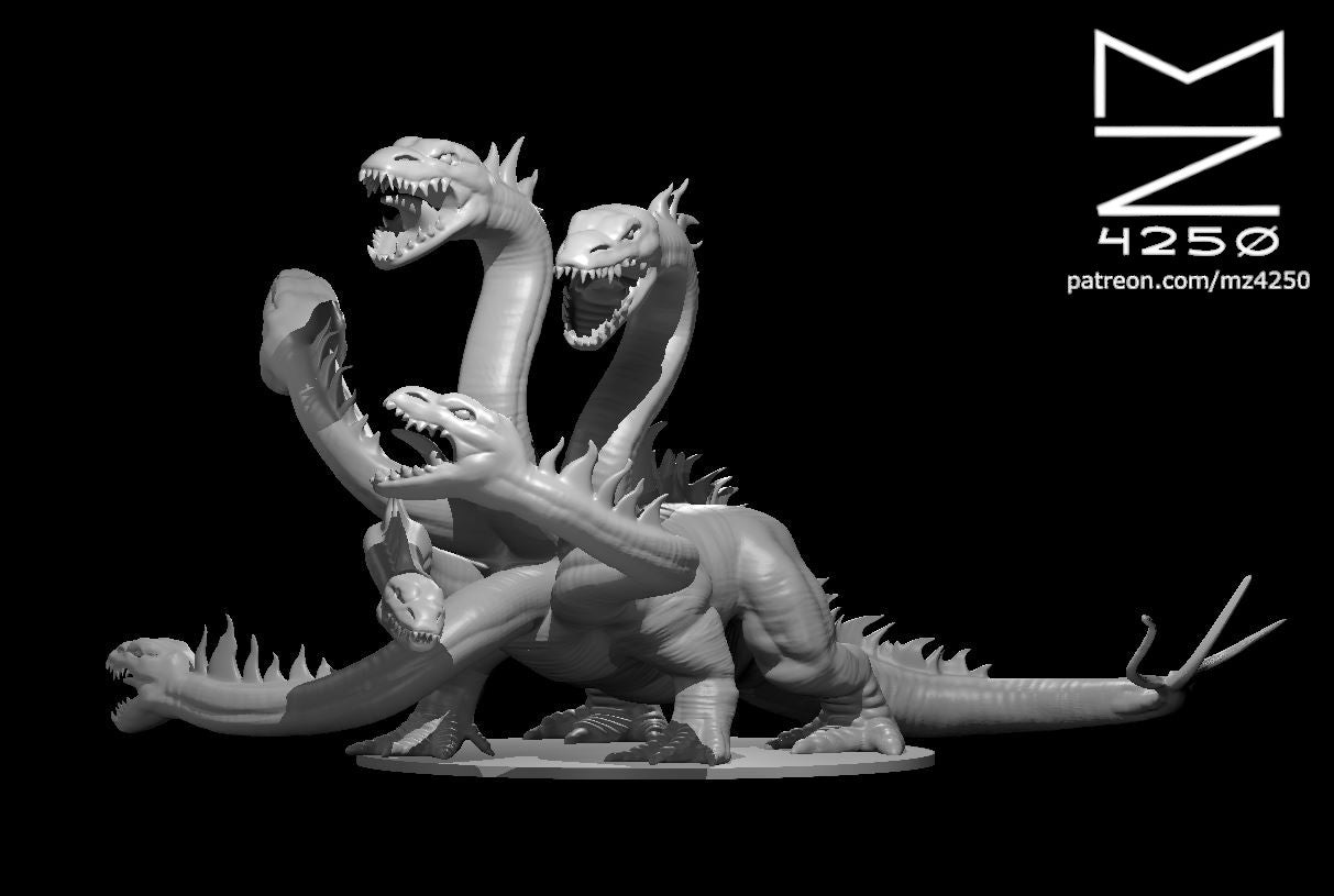 Dungeons & Dragons Hydra Miniature