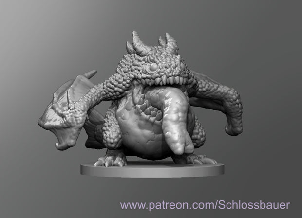 Dungeons & Dragons Hydrodaemon Miniature