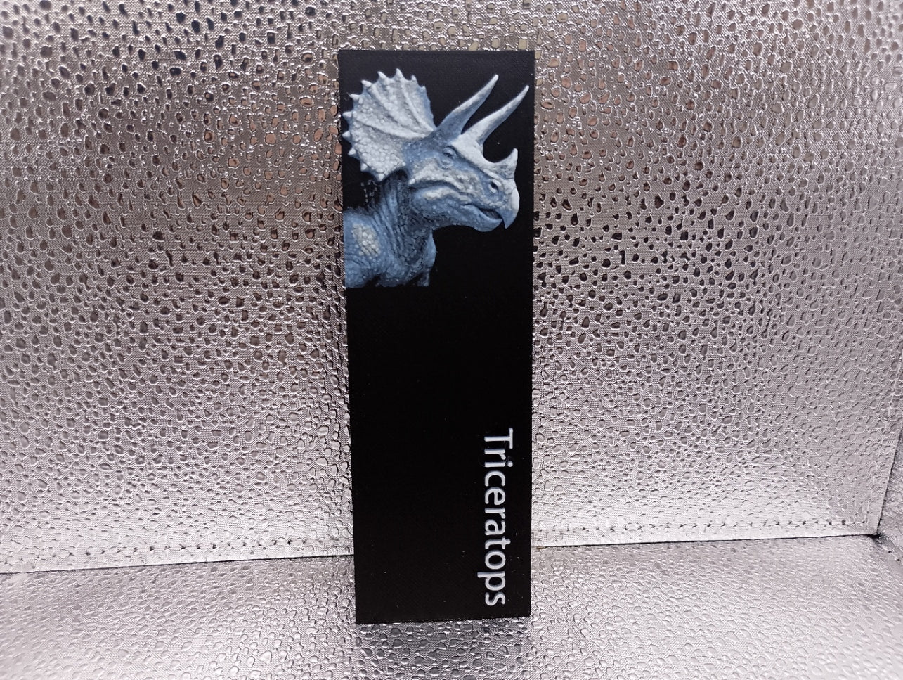 Triceratops Bookmark