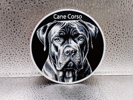 Cane Corso Coaster hueforge
