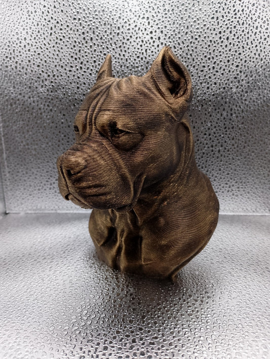 Pitbull Terrier Bust