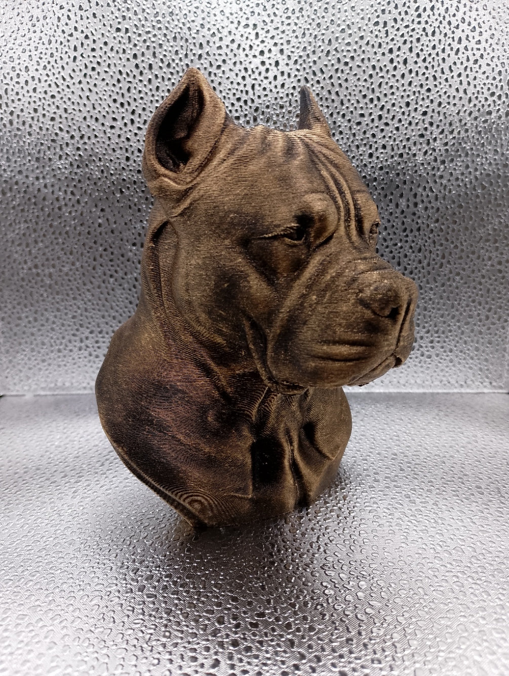 Pitbull Terrier Bust