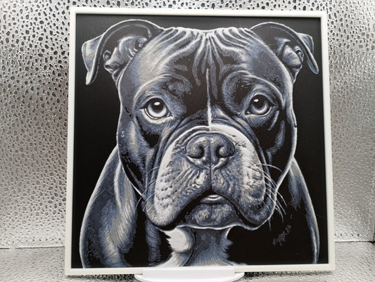 American Bully – Hueforge 3D-Printed Artwork