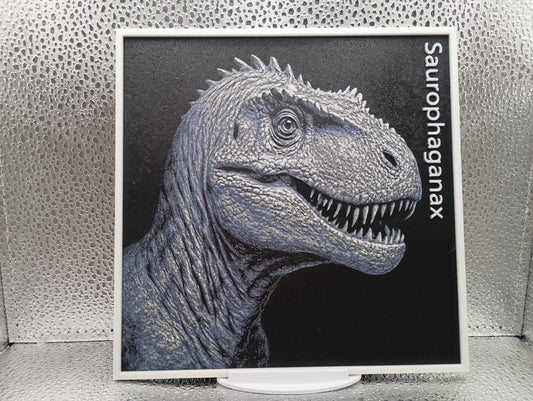 Saurophaganax – Hueforge 3D-Printed Artwork