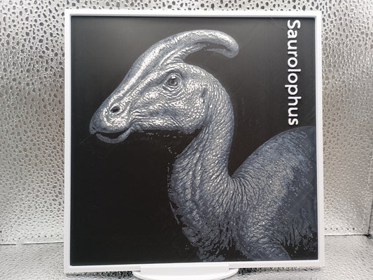 Saurolophus – Hueforge 3D-Printed Artwork