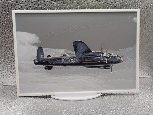 Lancaster Bomber PA474 hueforge